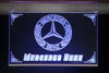 Merzedes Benz Rückwandschild