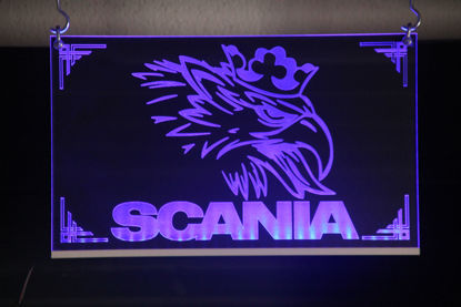 Scania Greif Rückwandschild