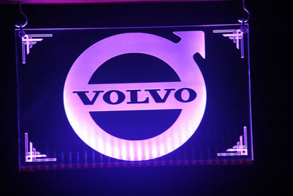 Volvo Logo Rückwandschild