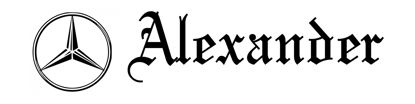 LKW Namensschild mit Gravur - Alexander