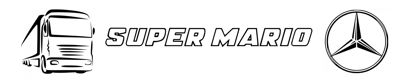 LKW Namensschild mit Gravur - SUPER MARIO