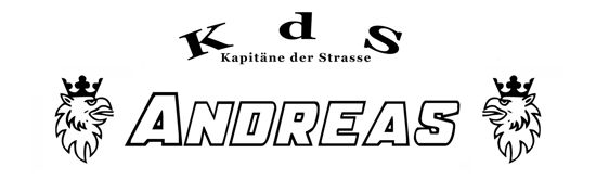 LKW Namensschild mit Gravur - Andreas 