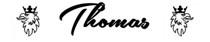 LKW Namensschild mit Gravur - Thomas