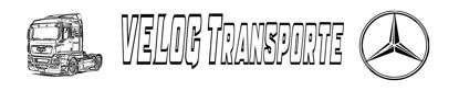 LKW Namensschild mit Gravur - VELOG Transporte