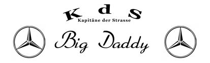 LKW Namensschild mit Gravur - Big Daddy 