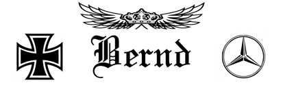LKW Namensschild mit Gravur - Bernd