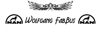 LKW Namensschild mit Gravur - Wolfgang FabBus