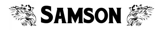 LKW Namensschild mit Gravur - Samson