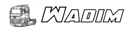 LKW Namensschild mit Gravur - Wadim
