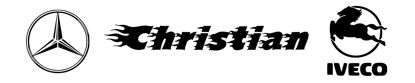 LKW Namensschild mit Gravur - Christian