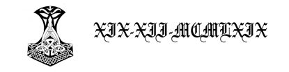 LKW Namensschild mit Gravur - XIX-XII-MCMLXIX