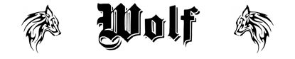 LKW Namensschild mit Gravur - Wolf