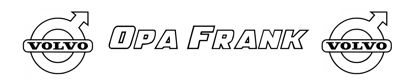Beleuchtetes LKW Namensschild mit Opa Frank LED Gravur