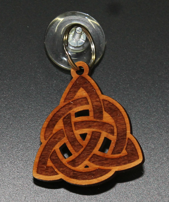 Bild von Schlüsselanhänger Triskele, keltisches Symbol