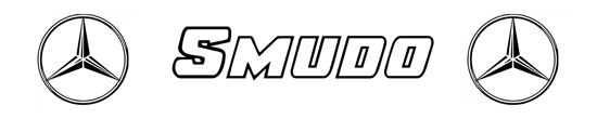 Beleuchtetes LKW Namensschild mit  Smudo  LED Gravur