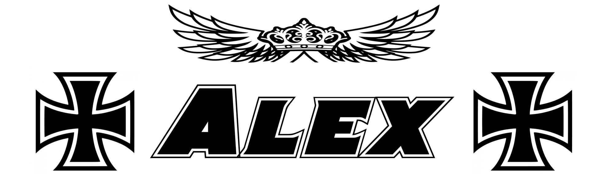 ALEX LED Namensschild oder dein Name LKW Truckerschild