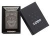 Zippo Feuerzeug - Wolf Schwarz/Weiß