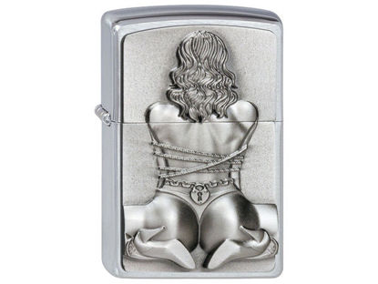 Zippo Feuerzeug - Bondage Girl Emblem