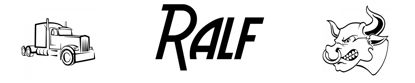 Beleuchtetes LKW Namensschild mit Ralf LED Gravur