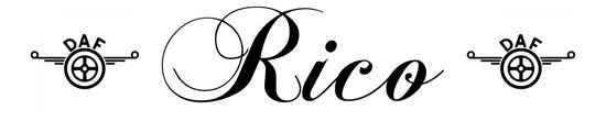Beleuchtetes LKW Namensschild mit Rico LED Gravur