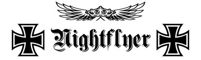Beleuchtetes LKW Namensschild mit Nightflyer LED Gravur