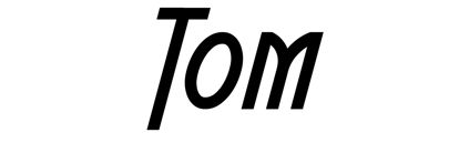 Beleuchtetes LKW Namensschild mit Tom LED Gravur