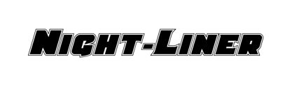 Beleuchtetes LKW Namensschild mit Night-Liner LED Gravur