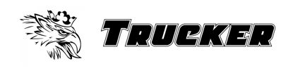Beleuchtetes LKW Namensschild mit Trucker LED Gravur