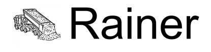 Beleuchtetes LKW Namensschild mit Rainer LED Gravur