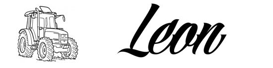 Beleuchtetes LKW Namensschild mit Leon LED Gravur