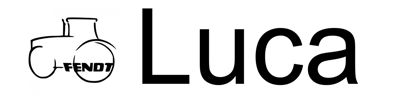 Beleuchtetes LKW Namensschild mit Luca  LED Gravur