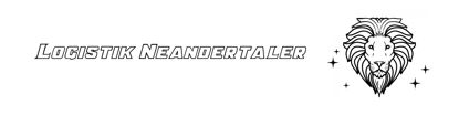 Beleuchtetes LKW Namensschild mit Logistik Neandertaler  LED Gravur