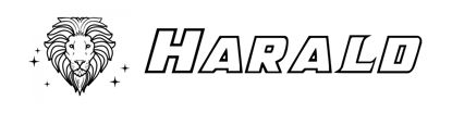 Beleuchtetes LKW Namensschild mit Harald LED Gravur