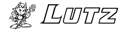 Beleuchtetes LKW Namensschild mit Lutz LED Gravur