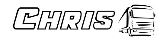 Beleuchtetes LKW Namensschild mit Chris LED Gravur