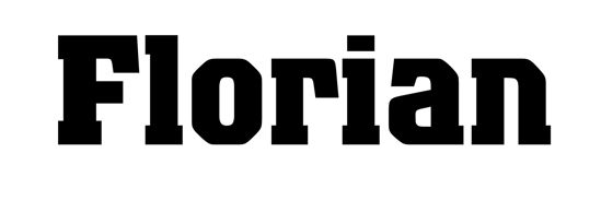 Beleuchtetes LKW Namensschild mit Florian LED Gravur