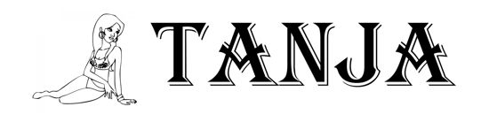 Beleuchtetes LKW Namensschild mit TANJA LED Gravur