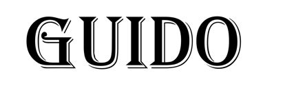 Beleuchtetes LKW Namensschild mit Guido  LED Gravur