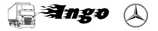 Beleuchtetes LKW Namensschild mit Ingo  LED Gravur