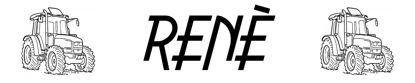 Beleuchtetes LKW Namensschild mit RENÈ LED Gravur