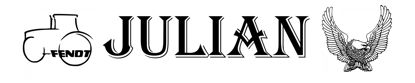 Beleuchtetes LKW Namensschild mit Julian LED Gravur