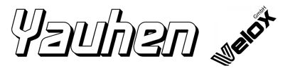 Beleuchtetes LKW Namensschild mit Yauhen LED Gravur