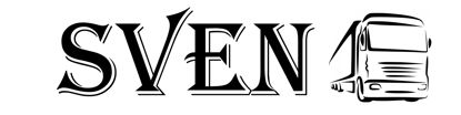 Beleuchtetes LKW Namensschild mit  Sven LED Gravur