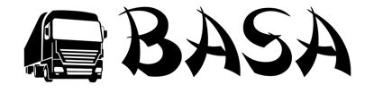 Beleuchtetes LKW Namensschild mit BASA LED Gravur