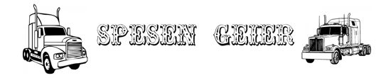 Beleuchtetes LKW Namensschild mit Spesen Geier LED Gravur