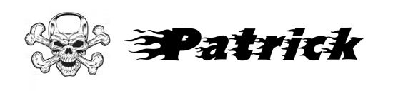 Beleuchtetes LKW Namensschild mit Patrick LED Gravur