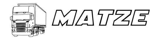 Beleuchtetes LKW Namensschild mit MATZE LED Gravur