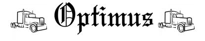 Beleuchtetes LKW Namensschild mit Optimus LED Gravur