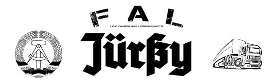 Beleuchtetes LKW Namensschild mit Jürßy LED Gravur