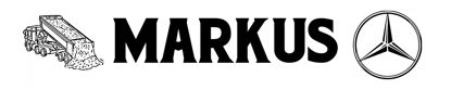 Beleuchtetes LKW Namensschild mit MARKUS LED Gravur